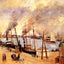 The Port of Le Havre art print by Camille Pissarro (1903)