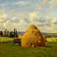 The Haystack, Pontoise Art Print 1873 Painting by Camille Pissarro (6 Sizes)