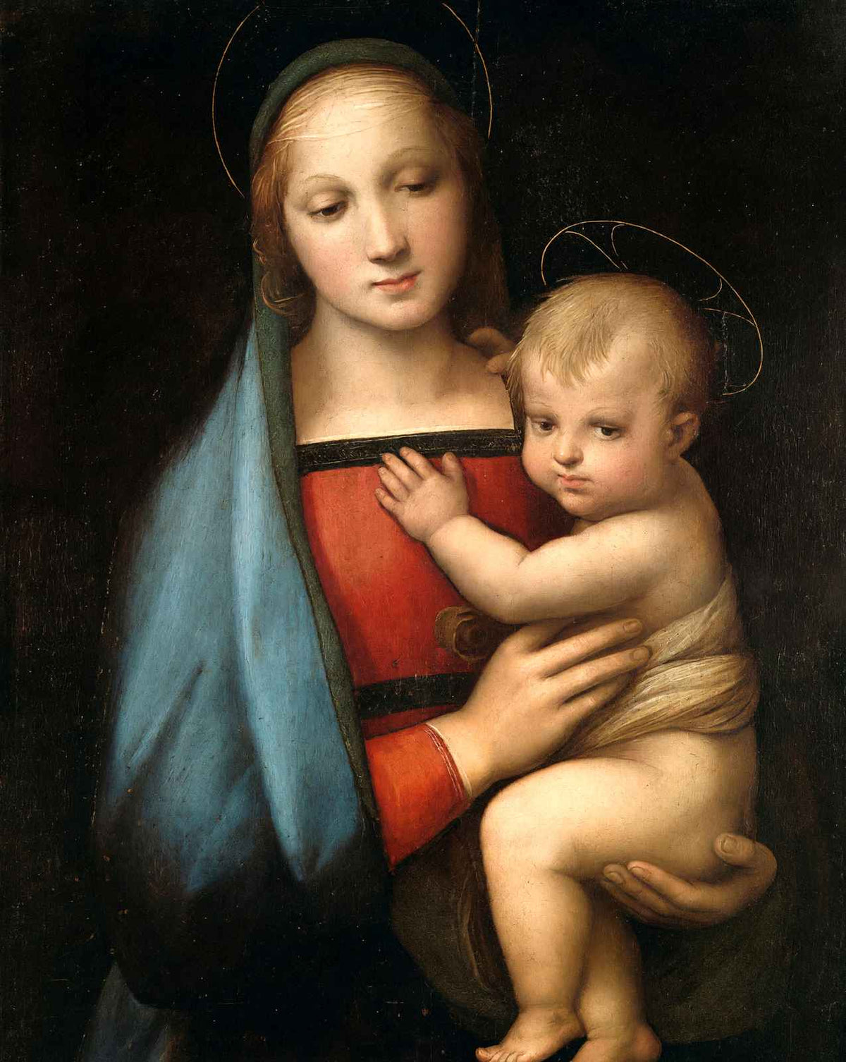 The Grand Duke's Madonna painting print by Raphael (1505)
