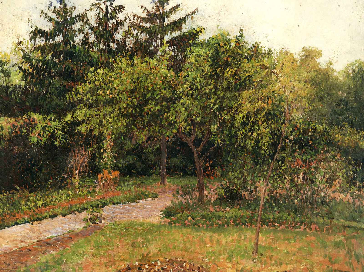 The Garden at Eragny Art Print 1895 Painting by Camille Pissarro (6 Sizes)