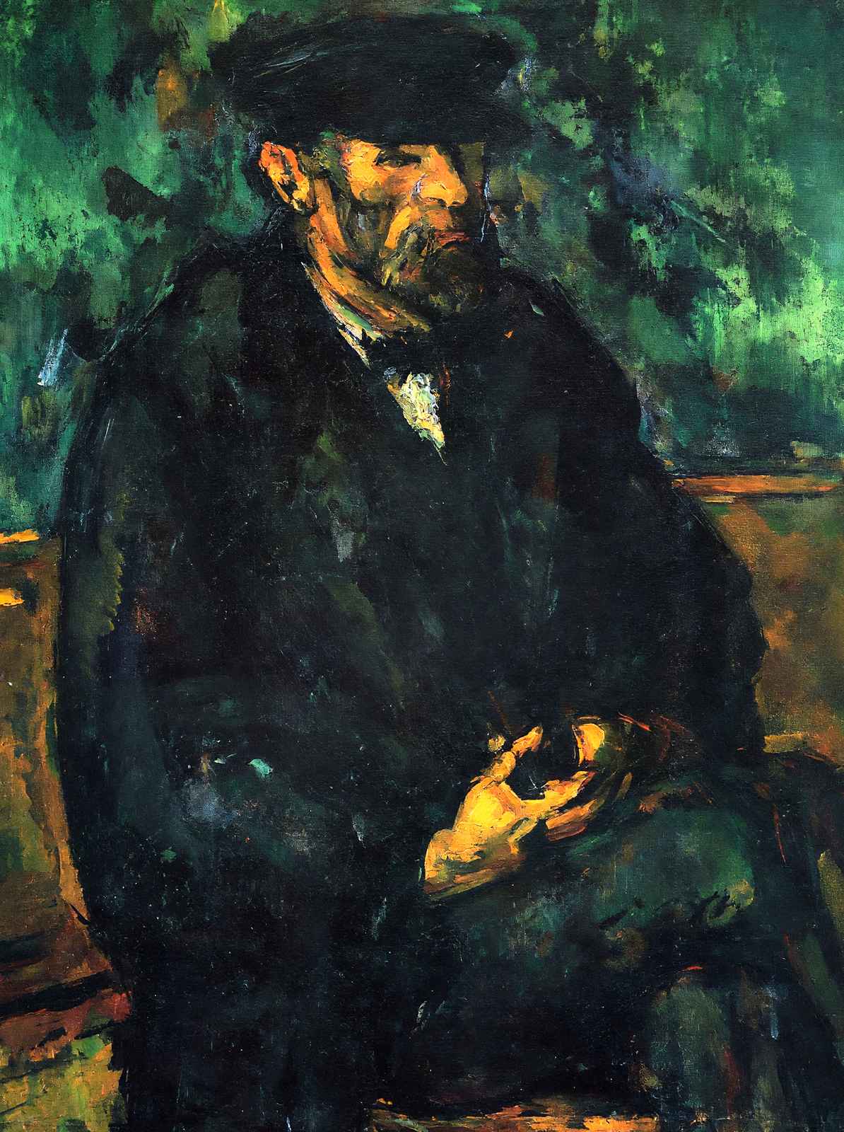 The Sailor Art Print 1906 Painting by Paul Cezanne (6 Sizes) - Premium Print