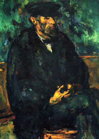 The Sailor Art Print 1906 Painting by Paul Cezanne (6 Sizes) - Premium Print