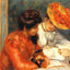 The Letter Art Print 1900 Painting by Pierre-Auguste Renoir (6 Sizes)