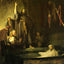 The Raising of Lazarus Art Print 1630 Painting by Rembrandt (6 Sizes)