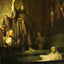 The Raising of Lazarus Art Print 1630 Painting by Rembrandt (6 Sizes)