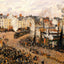 The Fishmarket, Dieppe 1902 Painting by Camille Pissarro Art Print (6 Sizes)