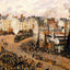 The Fishmarket, Dieppe 1902 Painting by Camille Pissarro Art Print (6 Sizes)