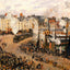 The Fishmarket, Dieppe 1902 Painting by Camille Pissarro Art Print (6 Sizes)