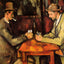 The Card Players Art Print 1896 Painting by Paul Cezanne (6 Sizes)