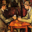 The Card Players Art Print 1896 Painting by Paul Cezanne (6 Sizes)