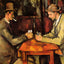 The Card Players fine art print by Paul Cezanne (1896)