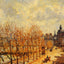The Malaquais Quay in the Morning, Sunny Weather 1903 Art Print (6 Sizes)