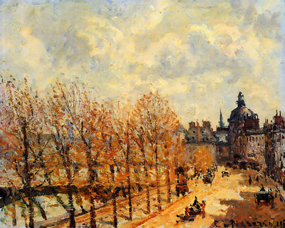 The Malaquais Quay in the Morning