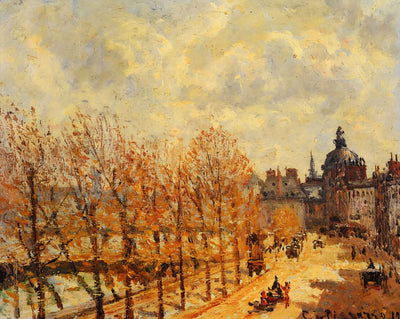 The Malaquais Quay in the Morning