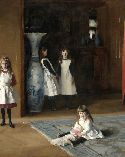 The Daughters of Edward Darley Boit art print by John Singer Sargent (1882)