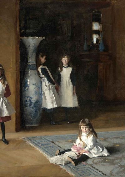 The Daughters of Edward Darley Boit Art Print 1882 by Sargent (6 Sizes)