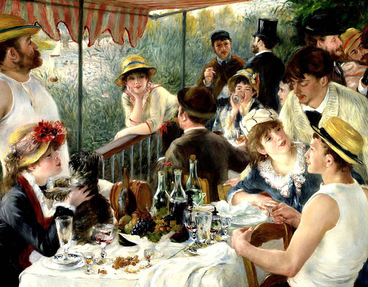 The Luncheon of the Boating Party Art Print 1881 by Renoir (6 Sizes)