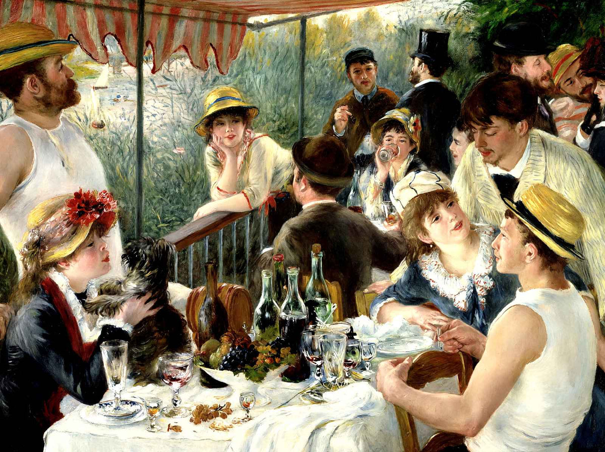 The Luncheon of the Boating Party Art Print 1881 by Renoir (6 Sizes)