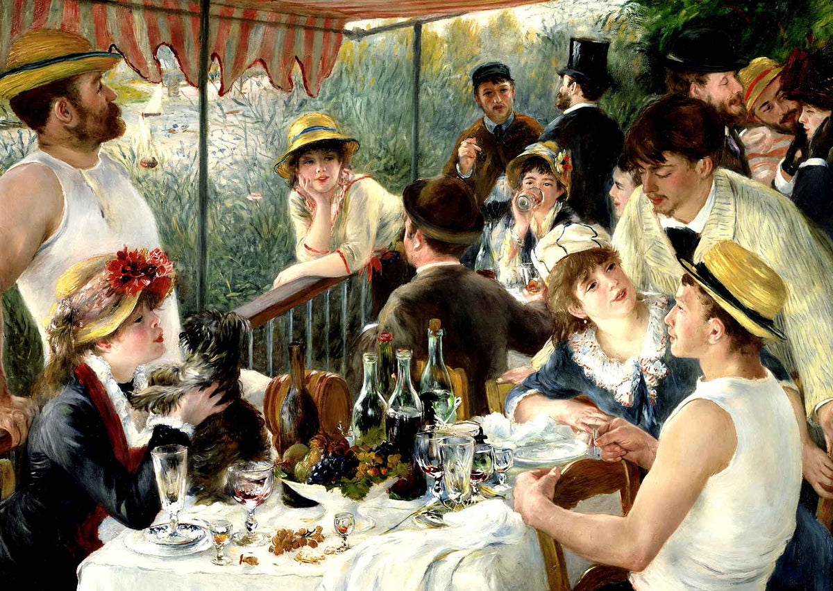 The Luncheon of the Boating Party Art Print 1881 by Renoir (6 Sizes)