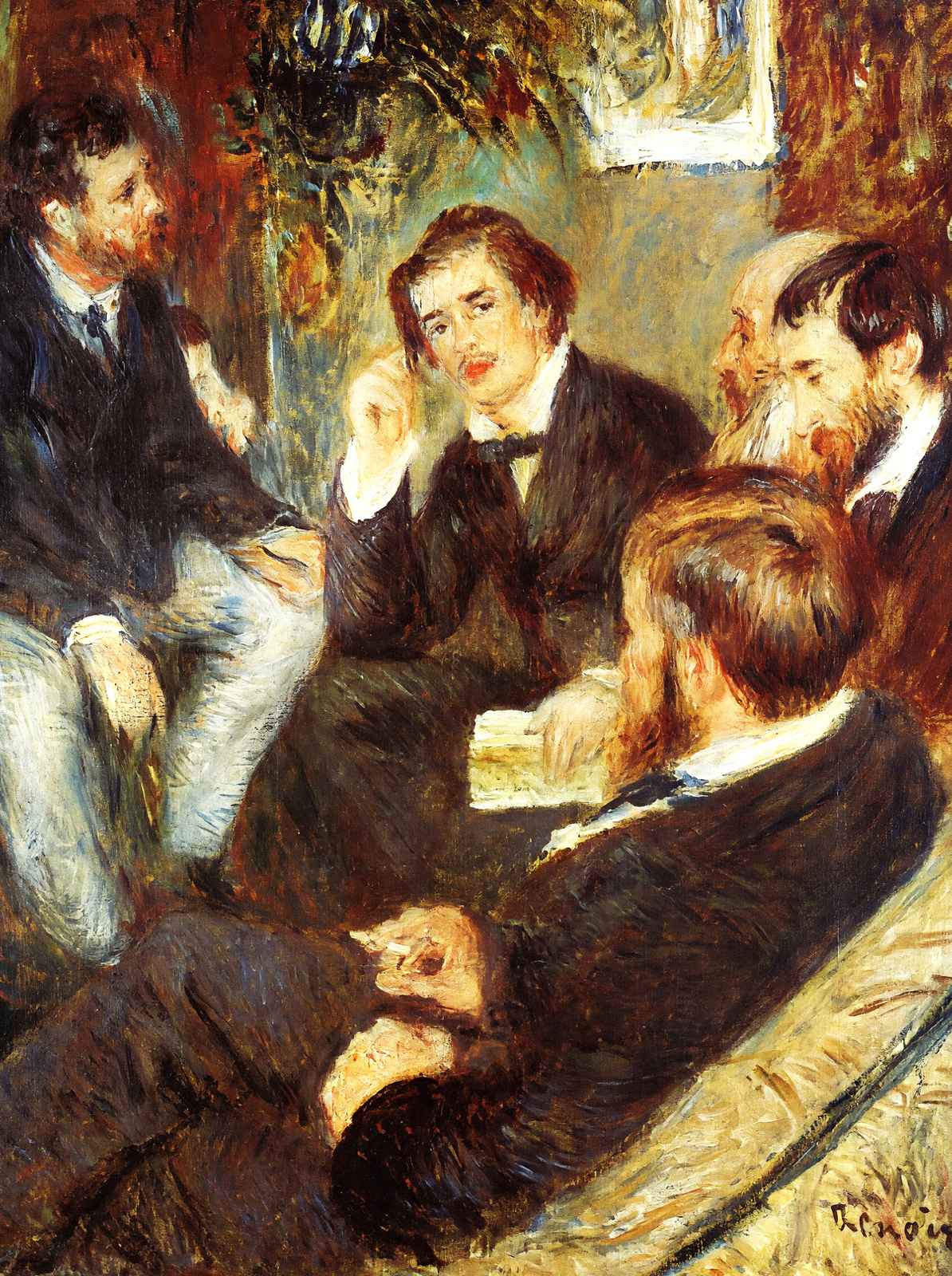 The Artist S Studio, Rue Saint Georges Art Print 1876 by Renoir (6 Sizes)