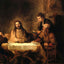 The Supper at Emmaus 1648 Painting by Rembrandt Fine Art Print (6 Sizes)