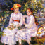 Daughters of Paul Durand Ruel 1882 Art Print (6 Sizes) - High Quality
