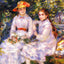Daughters of Paul Durand Ruel 1882 Art Print (6 Sizes) - High Quality