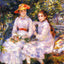 Daughters of Paul Durand Ruel 1882 Art Print (6 Sizes) - High Quality