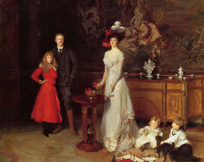 The Sitwell Family painting by John Singer Sargent (1900)