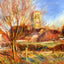 The Church at Essoyes 1887 by Pierre-Auguste Renoir Fine Art Print (6 Sizes)