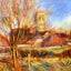 The Church at Essoyes 1887 by Pierre-Auguste Renoir Fine Art Print (6 Sizes)