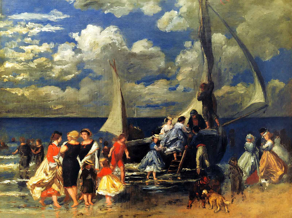 The Return of the Boating Party Art Print 1862 by Renoir (6 Sizes)