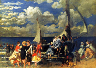 The Return of the Boating Party Art Print 1862 by Renoir (6 Sizes)