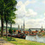 The Cours La Riene, the Notre Dame Cathedral, Rouen 1898 Art Print (6 Sizes)
