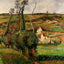 The Cabage Place at Pontoise 1882 by Camille Pissarro Art Print (6 Sizes)