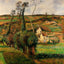 The Cabage Place at Pontoise fine art print by Camille Pissarro (1882)
