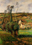 The Cabage Place at Pontoise 1882 by Camille Pissarro Art Print (6 Sizes)