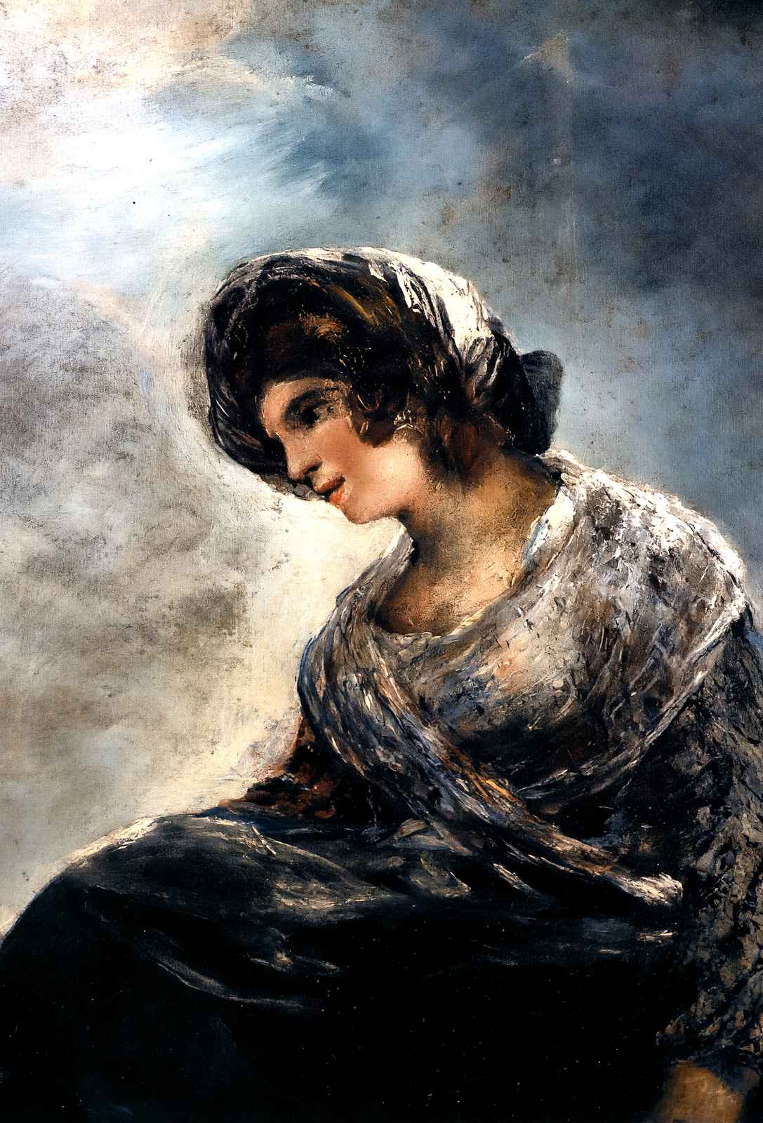 The Milkmaid of Bordeaux Art Print 1827 Painting by Francisco Goya (6 Sizes)