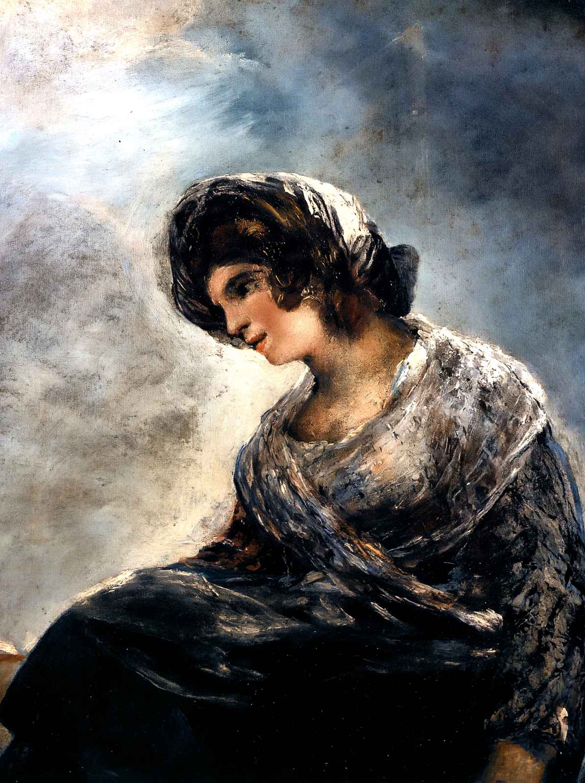 The Milkmaid of Bordeaux Art Print 1827 Painting by Francisco Goya (6 Sizes)