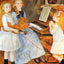 The Daughters of Catulle Mendes Art Print 1888 by Renoir (6 Sizes) - Acid Free