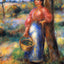The Shepherdess Art Print 1902 Painting by Pierre-Auguste Renoir (6 Sizes)