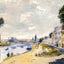 The Banks of the Seine 1875 by Pierre-Auguste Renoir Fine Art Print (6 Sizes)