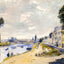 The Banks of the Seine art print by Pierre-Auguste Renoir (1875)