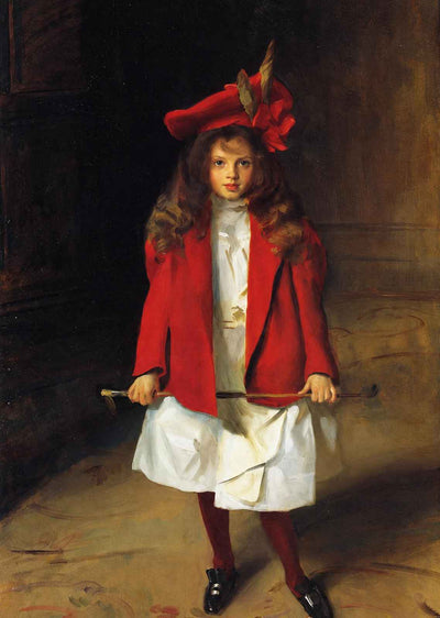 The Honourable Victoria Stanley 1899 by John Singer Sargent Art Print (6 Sizes)