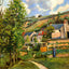The Hermitage at Pontoise Art Print 1874 Painting by Camille Pissarro (6 Sizes)