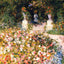 The Garden 1875 Painting by Pierre-Auguste Renoir Art Print (6 Sizes)