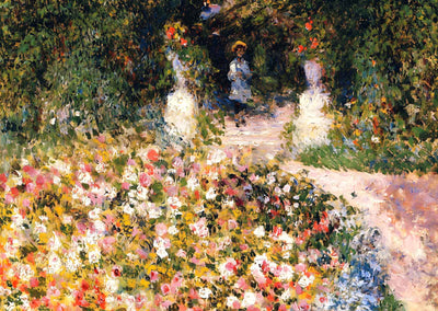 The Garden 1875 Painting by Pierre-Auguste Renoir Art Print (6 Sizes)