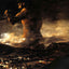 The Colossus 1812 Painting by Francisco Goya Art Print (6 Sizes) - Premium Print