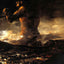 The Colossus 1812 Painting by Francisco Goya Art Print (6 Sizes) - Premium Print