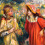 The Conversation 1895 Painting by Pierre-Auguste Renoir Fine Art Print (6 Sizes)